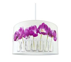 Lampdar Csillár zsinóron FLOWERS 1xE27/60W/230V