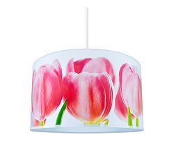 Lampdar Csillár zsinóron FLOWERS 1xE27/60W/230V