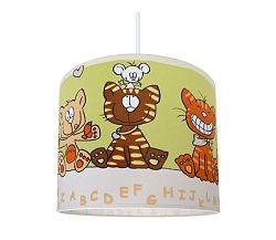 Lampdar Gyerek csillár ANIMALS 1xE27/60W/230V