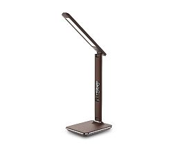 LED asztali lámpa LED/9W/12V USB barna
