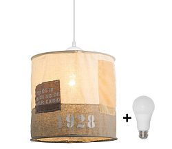 LED Csillár zsinóron 1xE27/10W/230V