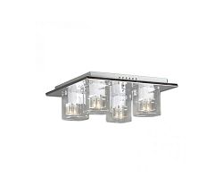LED mennyezeti lámpa INES 4xG4/20W + LED