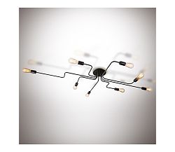 Light4home Csillár ELECTRICO 8xE27/40W/230V