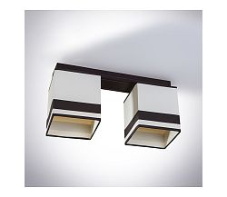 Light4home Csillár GRANADA 2xE27/60W/230V barna