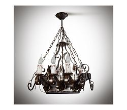 Light4home Csillár láncon AMIR 6xE14/40W/230V