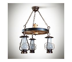 Light4home Csillár láncon TAVERN 6xE14/40W/230V