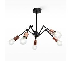 Light4home Csillár rúdon ALFA 3xE27/60W/230V