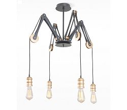 Light4home Csillár rúdon BELLA 4xE27/60W/230V