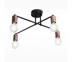Light4home Csillár rúdon SOLIDO 4xE27/60W/230V