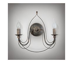 Light4home Fali lámpa ALISON 2xE14/40W/230V barna
