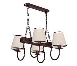 Luminex CARIN csillár láncon 6xE14/60W/230V sötét