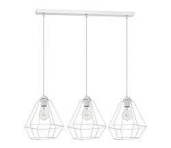 Luminex Csillár ALMA 3xE27/60W/230V fehér
