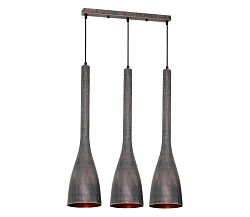 Luminex Csillár Alumi 2 3xE27/60W/230V