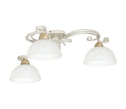 Luminex Csillár AURORA WHITE 3xE27/60W/230V