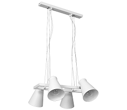 Luminex Csillár BEVAN 4 4xE27/60W fehér