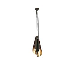 Luminex Csillár CALYX PATIN 3xE27/60W/230V