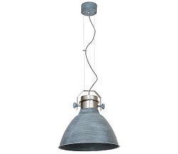 Luminex csillár EDGAR 1 1xE27/60W beton nikkel