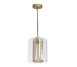 Luminex Csillár ELDA 1xE27/60W/230V arany