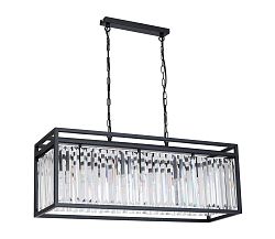 Luminex Csillár HENRY 3xE27/60W/230V fekete
