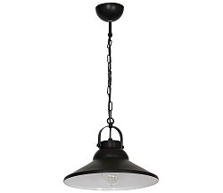 Luminex Csillár IRON 1 1xE27/60W fekete