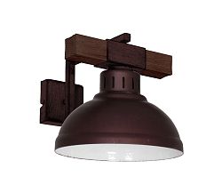 Luminex Csillár láncon HAKON 1xE27/60W/230V sötét