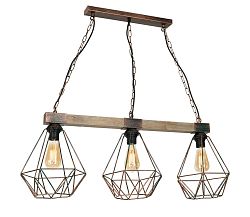 Luminex Csillár láncon HAKON 3xE27/60W/230V