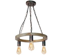 Luminex Csillár láncon HAKON 3xE27/60W/230V