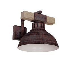 Luminex Csillár láncon HAKON 3xE27/60W/230V sötét