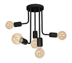 Luminex Csillár rúdon CANDELA 5xE27/60W/230V