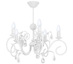 Luminex Csillár rúdon LIVIA 5xE14/60W/230V