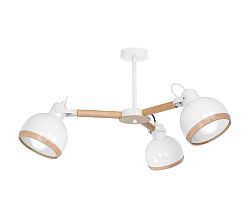 Luminex Csillár rúdon OVAL 3xE27/60W/230V