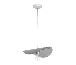 Luminex Csillár STRUNA 1xE27/60W/230V nikkel