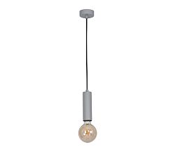 Luminex Csillár TUBES 1xE27/60W/230V szürke