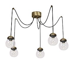 Luminex Csillár zsinóron FUERTE 5xE27/60W/230V