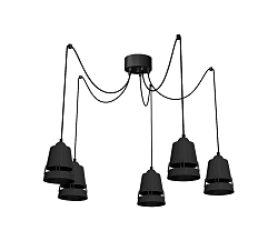 Luminex Csillár zsinóron WALET 3xE27/60W/230V