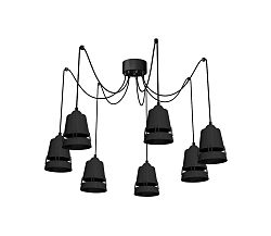 Luminex Csillár zsinóron WALET 7xE27/60W/230V