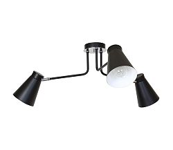 Luminex Fali lámpa BEVAN 1 1xE27/60W fekete