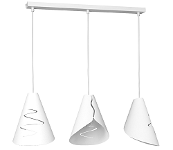 Luminex Függeszték ALANA 3xE27/60W fehér