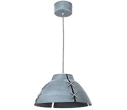 Luminex Függeszték EDANA 1xE27/60W patina ezüst