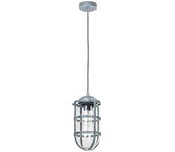Luminex Függeszték KAIVOS 1xE27/60W patina ezüst