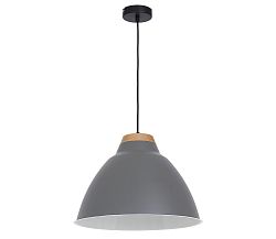 Luminex Függeszték SKAL 1xE27/60W szürke