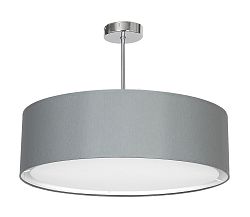Luminex Mennyezeti lámpa SHADE 2 3xE14/60W szürke