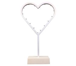 Milagro LED Asztali dekor lámpa HEART LED/2xAA
