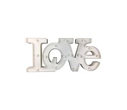 Milagro LED Dekor lámpa LOVE LED/2xAA