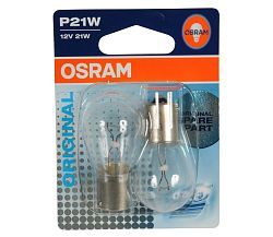 Osram KÉSZLET 2x Autós izzó BA15s/21W/12V