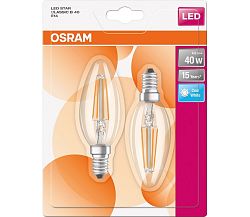 Osram KÉSZLET 2x LED Izzó E14/4W/230V 4000K