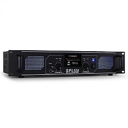 PA HiFi Skytec SPL-500 erősítő, 1600 W, USB, SD, MP3