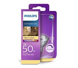 Philips LED Dimmelhető izzó GU5,3/MR16/7W/12V