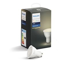 Philips LED izzó Philips GU10/5,5W/230V HUE White