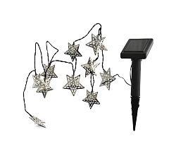 Polux LED Solár lánc DECOS 10xLED/1xAAA